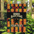 Custom Ghana Football Garden Flag 2025 Go Black Stars Adinkra pattern