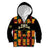 Custom Ghana Football Kid Hoodie 2025 Go Black Stars Adinkra pattern