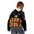 Custom Ghana Football Kid Hoodie 2025 Go Black Stars Adinkra pattern