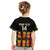 Custom Ghana Football Kid T Shirt 2025 Go Black Stars Adinkra pattern