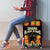 Custom Ghana Football Luggage Cover 2025 Go Black Stars Adinkra pattern