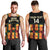 Custom Ghana Football Men Tank Top 2025 Go Black Stars Adinkra pattern