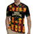 Custom Ghana Football Rugby Jersey 2025 Go Black Stars Adinkra pattern