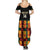 Custom Ghana Football Summer Maxi Dress 2025 Go Black Stars Adinkra pattern