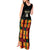 Custom Ghana Football Tank Maxi Dress 2025 Go Black Stars Adinkra pattern