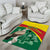 Custom Ghana Cricket Area Rug Go Ghanaian Tawny Eagle