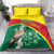 Custom Ghana Cricket Bedding Set Go Ghanaian Tawny Eagle