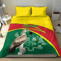 Custom Ghana Cricket Bedding Set Go Ghanaian Tawny Eagle