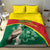 Custom Ghana Cricket Bedding Set Go Ghanaian Tawny Eagle