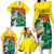 Custom Ghana Cricket Family Matching Long Sleeve Bodycon Dress and Hawaiian Shirt Go Ghanaian Tawny Eagle