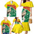 Custom Ghana Cricket Family Matching Mermaid Dress and Hawaiian Shirt Go Ghanaian Tawny Eagle