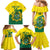 Custom Ghana Cricket Family Matching Mermaid Dress and Hawaiian Shirt Go Ghanaian Tawny Eagle