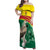 Custom Ghana Cricket Family Matching Off Shoulder Maxi Dress and Hawaiian Shirt Go Ghanaian Tawny Eagle