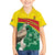 Custom Ghana Cricket Family Matching Puletasi and Hawaiian Shirt Go Ghanaian Tawny Eagle