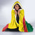 Custom Ghana Cricket Hooded Blanket Go Ghanaian Tawny Eagle