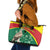 Custom Ghana Cricket Leather Tote Bag Go Ghanaian Tawny Eagle