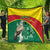 Custom Ghana Cricket Quilt Go Ghanaian Tawny Eagle