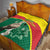 Custom Ghana Cricket Quilt Go Ghanaian Tawny Eagle