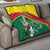 Custom Ghana Cricket Quilt Go Ghanaian Tawny Eagle