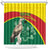 Custom Ghana Cricket Shower Curtain Go Ghanaian Tawny Eagle