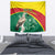 Custom Ghana Cricket Tapestry Go Ghanaian Tawny Eagle