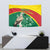 Custom Ghana Cricket Tapestry Go Ghanaian Tawny Eagle