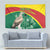 Custom Ghana Cricket Tapestry Go Ghanaian Tawny Eagle