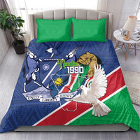 Namibia 1990 Bedding Set Independence Anniversary African Pattern