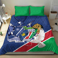Namibia 1990 Bedding Set Independence Anniversary African Pattern