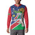 Namibia 1990 Button Sweatshirt Independence Anniversary African Pattern