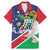 Namibia 1990 Family Matching Mermaid Dress and Hawaiian Shirt Independence Anniversary African Pattern