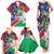 Namibia 1990 Family Matching Tank Maxi Dress and Hawaiian Shirt Independence Anniversary African Pattern