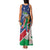 Namibia 1990 Family Matching Tank Maxi Dress and Hawaiian Shirt Independence Anniversary African Pattern