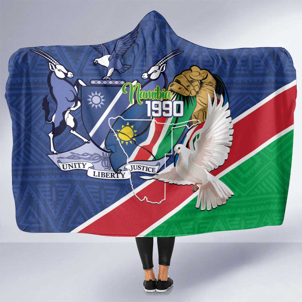 Namibia 1990 Hooded Blanket Independence Anniversary African Pattern