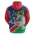 Namibia 1990 Hoodie Independence Anniversary African Pattern