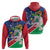 Namibia 1990 Hoodie Independence Anniversary African Pattern