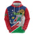 Namibia 1990 Hoodie Independence Anniversary African Pattern