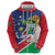 Namibia 1990 Hoodie Independence Anniversary African Pattern