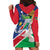 Namibia 1990 Hoodie Dress Independence Anniversary African Pattern