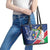 Namibia 1990 Leather Tote Bag Independence Anniversary African Pattern