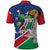 Namibia 1990 Polo Shirt Independence Anniversary African Pattern