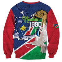 Namibia 1990 Sweatshirt Independence Anniversary African Pattern