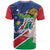 Namibia 1990 T Shirt Independence Anniversary African Pattern