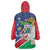 Namibia 1990 Wearable Blanket Hoodie Independence Anniversary African Pattern