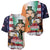 United States And Ireland Baseball Jersey USA Eagle With Irish Celtic Cross - Wonder Print Shop