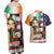 United States And Ireland Couples Matching Off Shoulder Maxi Dress and Hawaiian Shirt USA Eagle With Irish Celtic Cross - Wonder Print Shop