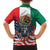 United States And Mexico Family Matching Long Sleeve Bodycon Dress and Hawaiian Shirt USA Eagle With Mexican Aztec