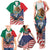 United States And Mexico Family Matching Tank Maxi Dress and Hawaiian Shirt USA Eagle With Mexican Aztec