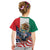 United States And Mexico Kid T Shirt USA Eagle With Mexican Aztec