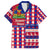 Haiti Christmas Family Matching Off Shoulder Short Dress and Hawaiian Shirt Jwaye Nowe 2023 With Coat Of Arms - Wonder Print Shop